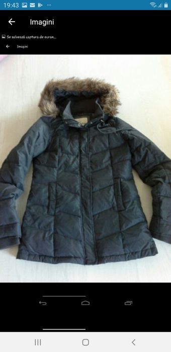 Geaca cu puf Abercrombie&Fitch mas M