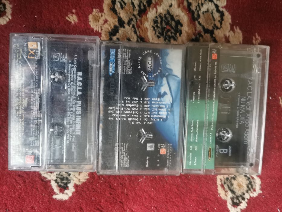 Caseta hip HOP Racla Plus infinit / Rime de bine Racla Nu ma uita