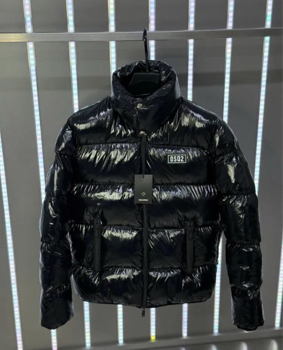 Geaca Dsquared2 icon puffer - geaca cu puf natural de gasca