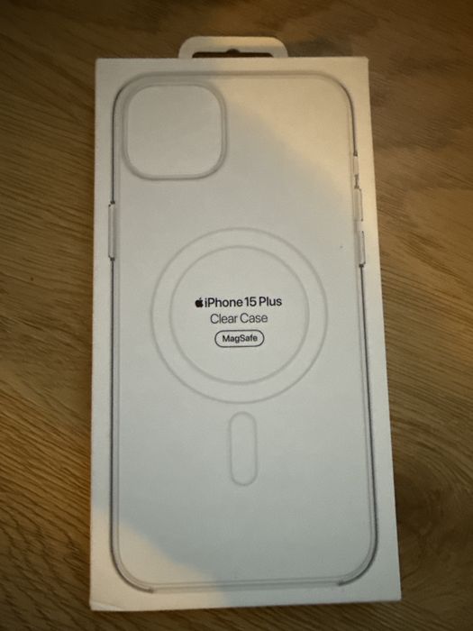 Husa Iphone 14/15 Plus,originala,ca noua cu magsafe