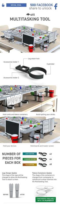 Модулна система за бордни игри AdapTableTop