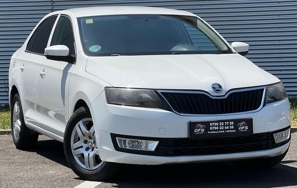 Vand Skoda Rapid diesel * LED * 2016 impecabila - 2 chei - urgent
