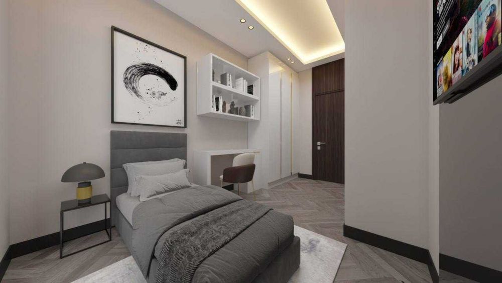 NestOne: Угловая 3х комнатная квартира 72кв.м. 11-этаж