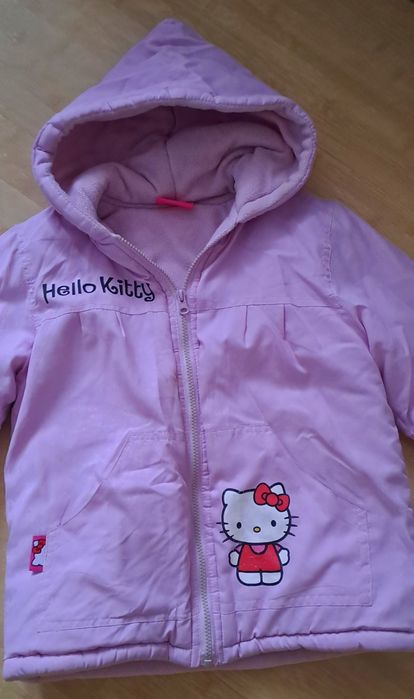 Geaca groasă hello kitty