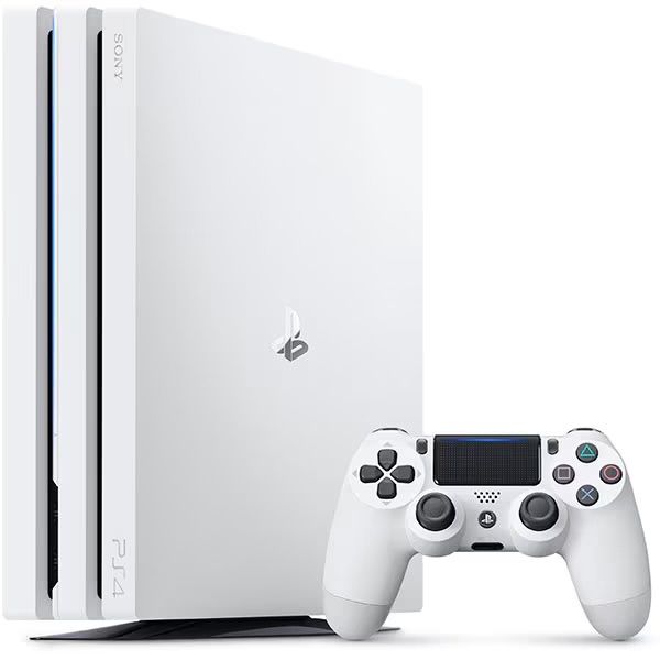 Consola Sony jocuri ps4 pro white 1tb +manete +jocuri -stare excelenta