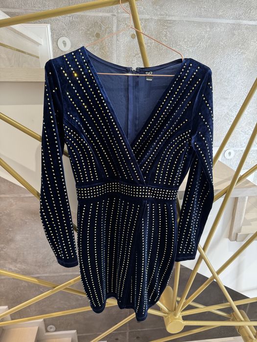 Rochie eveniment cu strasuri