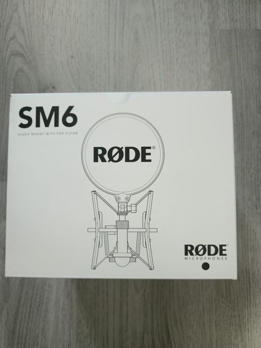 RODE SM6 Shock Mount cu Pop Filter
