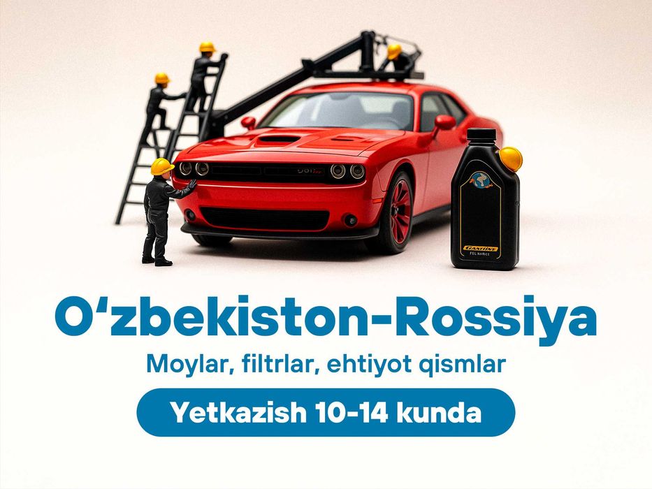 O‘zbekiston - Rossiya Yuk yetkazish: 10-14 kunda