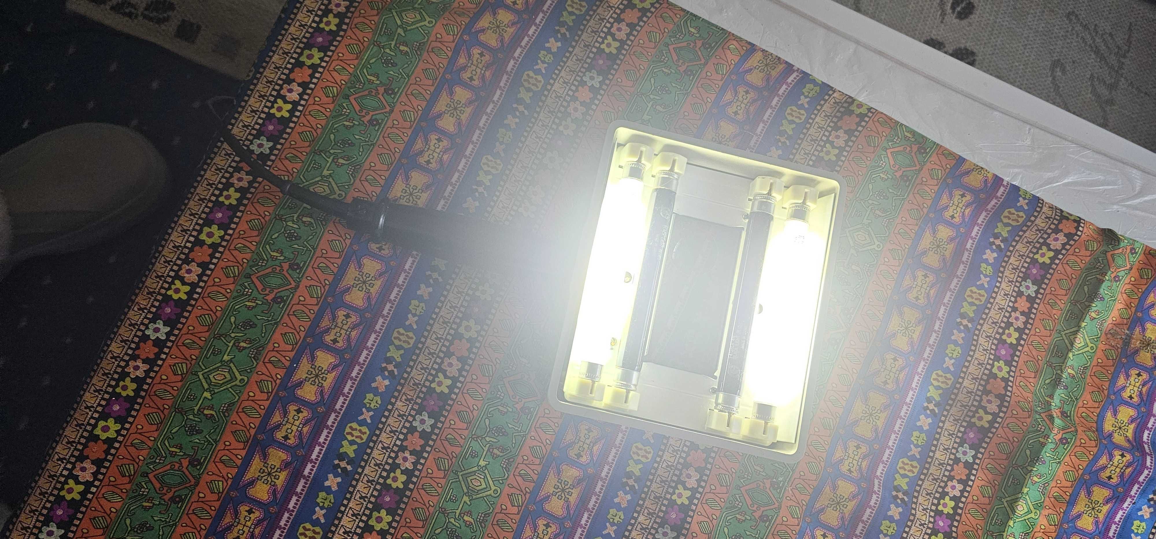 Lampă de mărire Waldmann464 din anii 80  lumină alba si ultravioleta