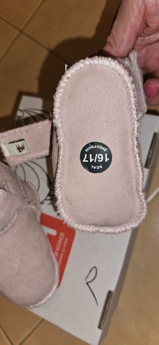 Нови кожени пантофки, номер 16 /17