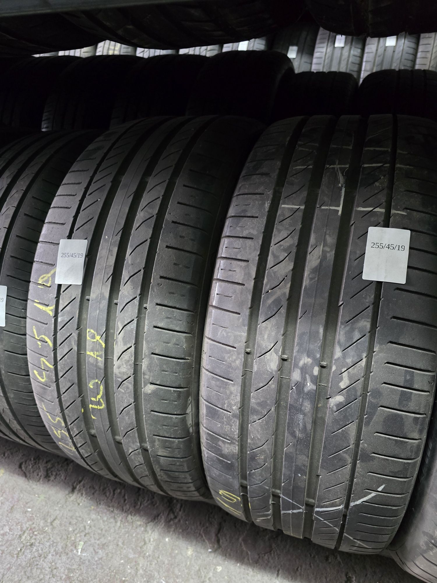 2x Anvelope 255/45/19 VARA CONTINENTAL 2019 Stare impecabila
