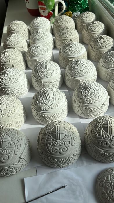 Гипсовые бонбоньерки