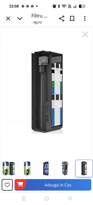 Filtru intern profesional acvariu