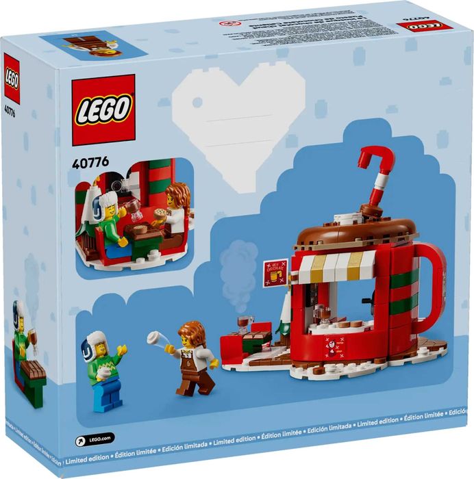 LEGO Christmas / Craciun - Stand ciocolata NOU editie limitata