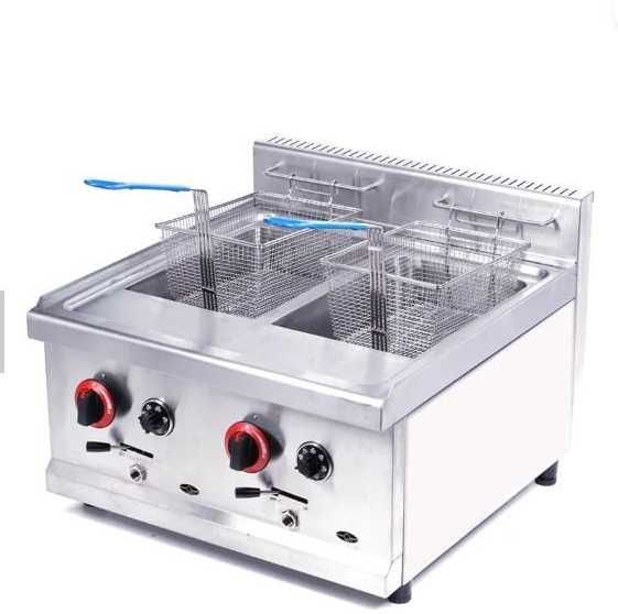 Friteuza Dubla pe Gaz GPL Noua cu factura ,Transport Gratuit