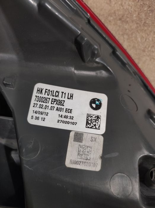 Ляв стоп за BMW 7 series F01; F02 2012/15г