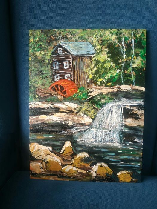 Картина 30×40, холст, акрил.