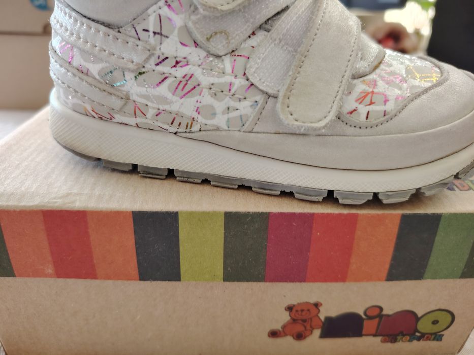 детски обувки кожа Nino Othopedik 24 н. момиче