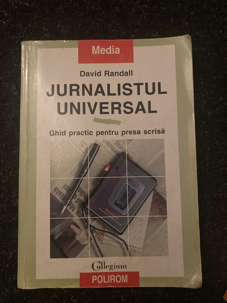 Carte de jurnalism Jurnalistul Universal Ed. Polirom