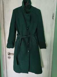 Зелено зимно палто Л размер
