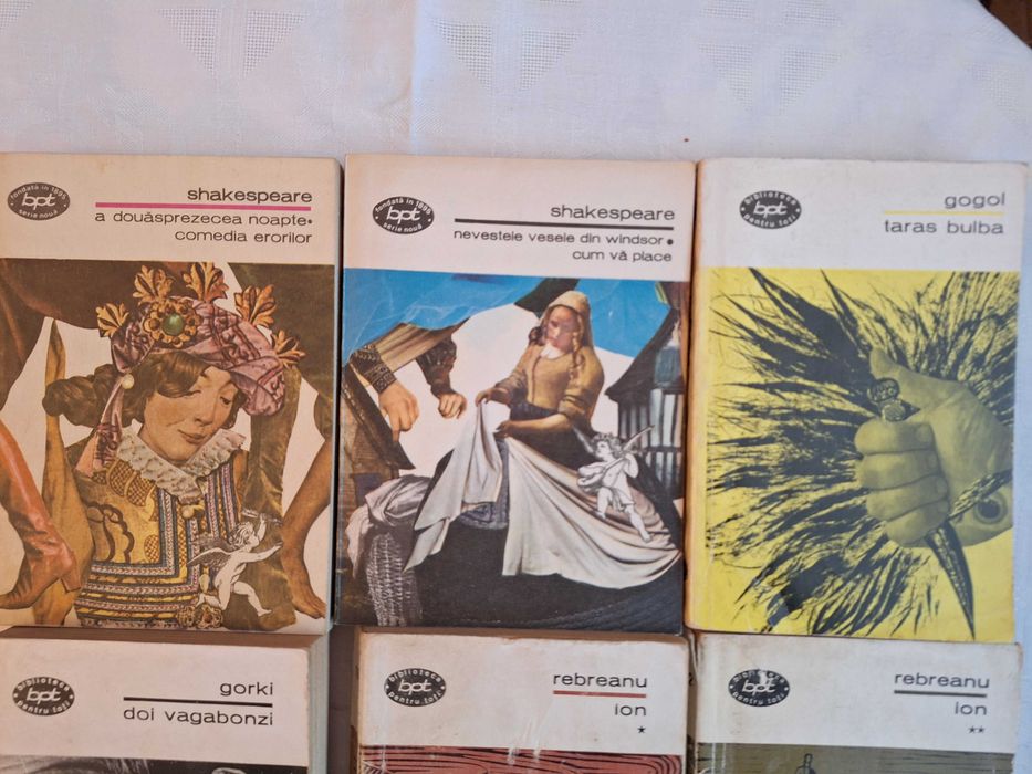 Carti vechi - beletristica - ieftine  buc = 310
