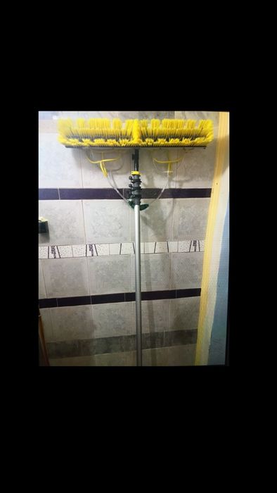 Perie 80 cm + prelungitor 6m spalat panouri solare fotovoltaice geamur