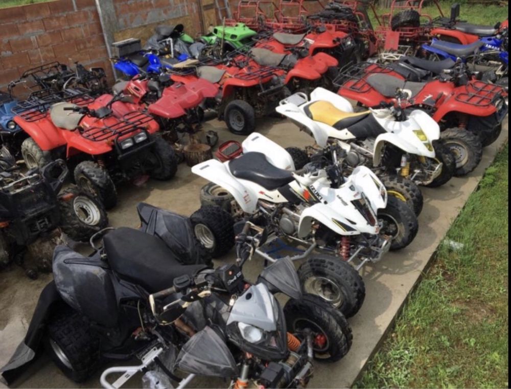 Piese atv yamaha Grizlly-dezmembrez yamaha raptor