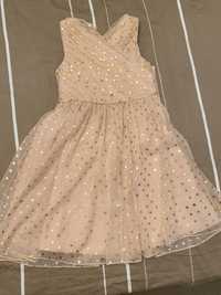 Платье розовое monsoon нарядное 7 лет цена 8000 тг