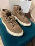 Pantofi sport inalti G-Star Raw, de piele ecologica, Maro taupe, 41