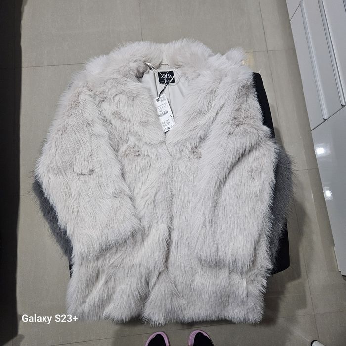 Blanita gri trei sferturi zara