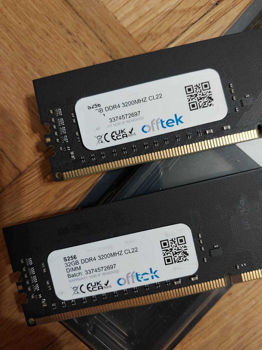 64GB 3200 CL22 Micron - Offtek, 2x32GB DDR4
