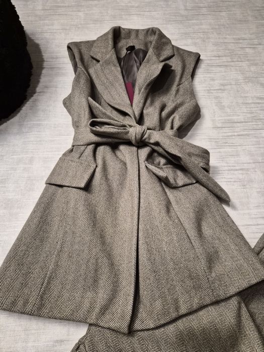 Елек вълна Temptation сив и бежов