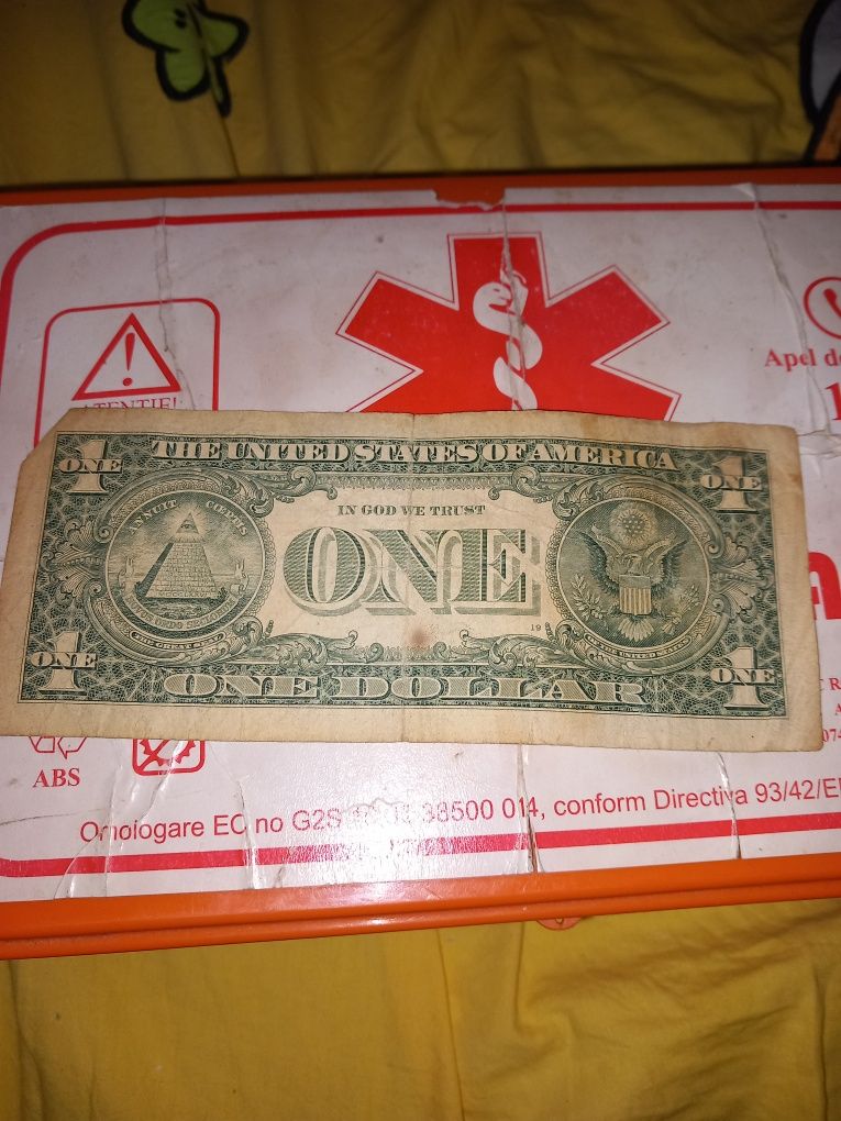 1 dolar american 2008