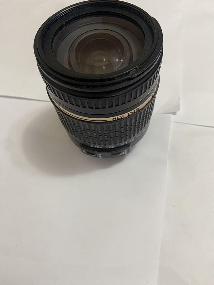 Obiectiv Tamron 18-270 foto DSLR F3,5-6,4 Di II Montura Nikon