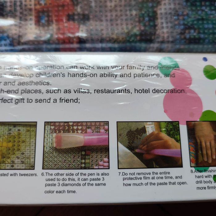 Set broderie cu diamante pentru adolescenti si adulti