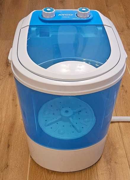 Нова Мини пералня Ayco WMA-32 121 W 3 кг дрехи Центрофуга 2 кг Таймер