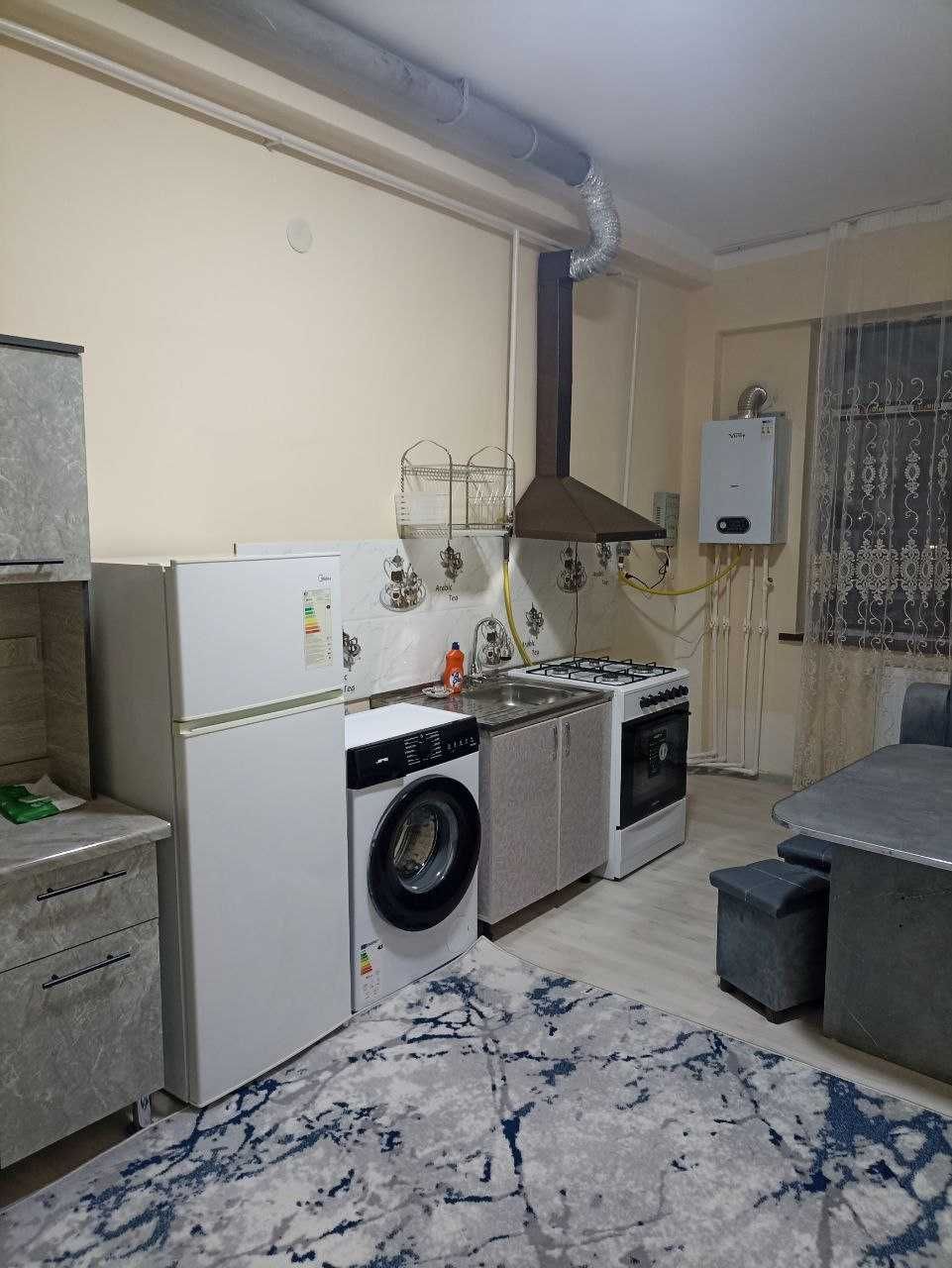 Сдаётся квартира в новостройке. Янгихаётский Кипчак  10/6