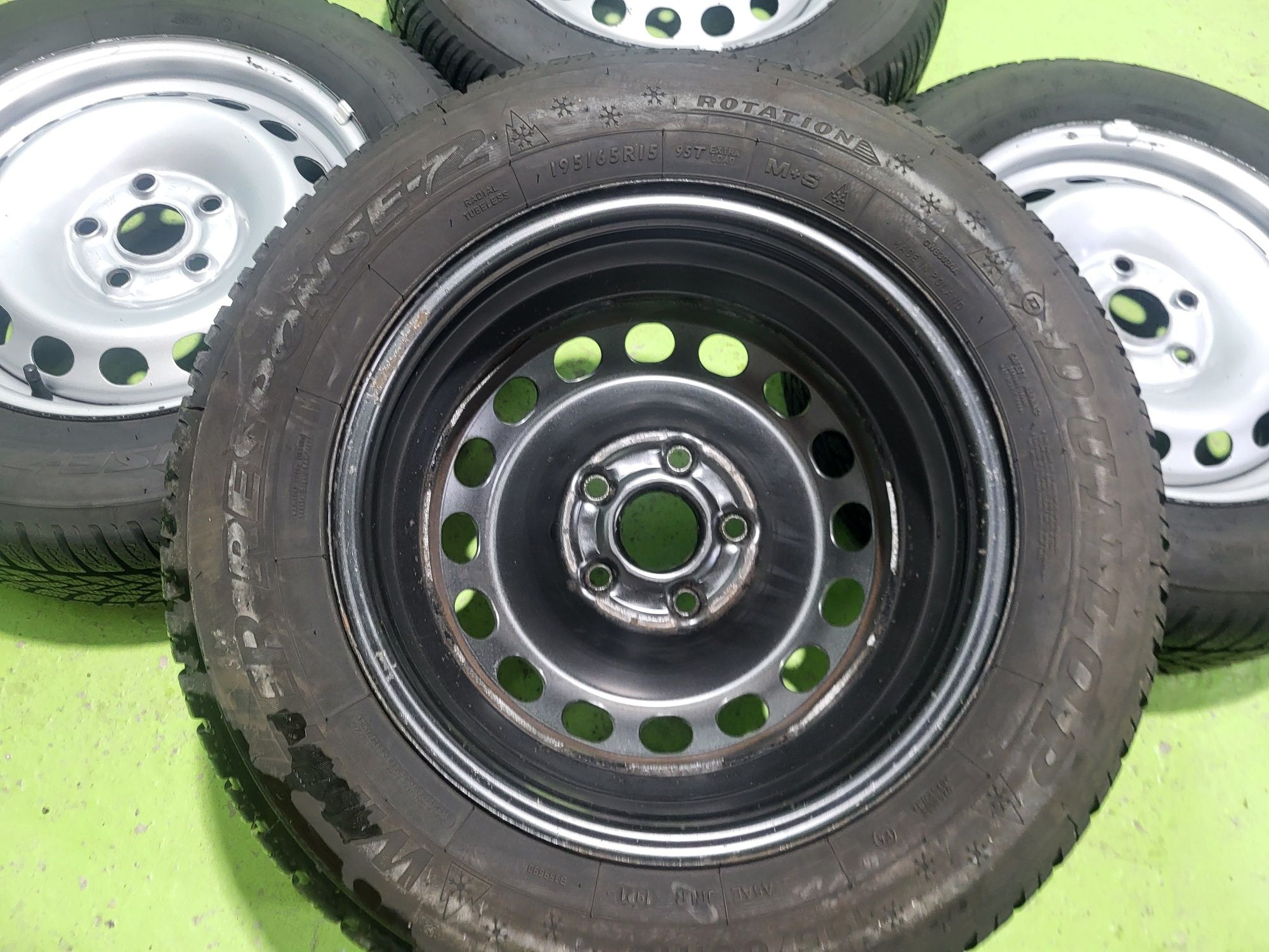 15 5х112 Vw Golf touran Caddy метални джанти 5х112