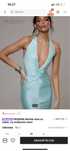 Rochie shein albastra noua