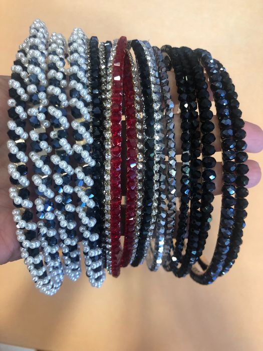 Диадеми с кристали с перли и кристали,диадеми с бляскави ушички