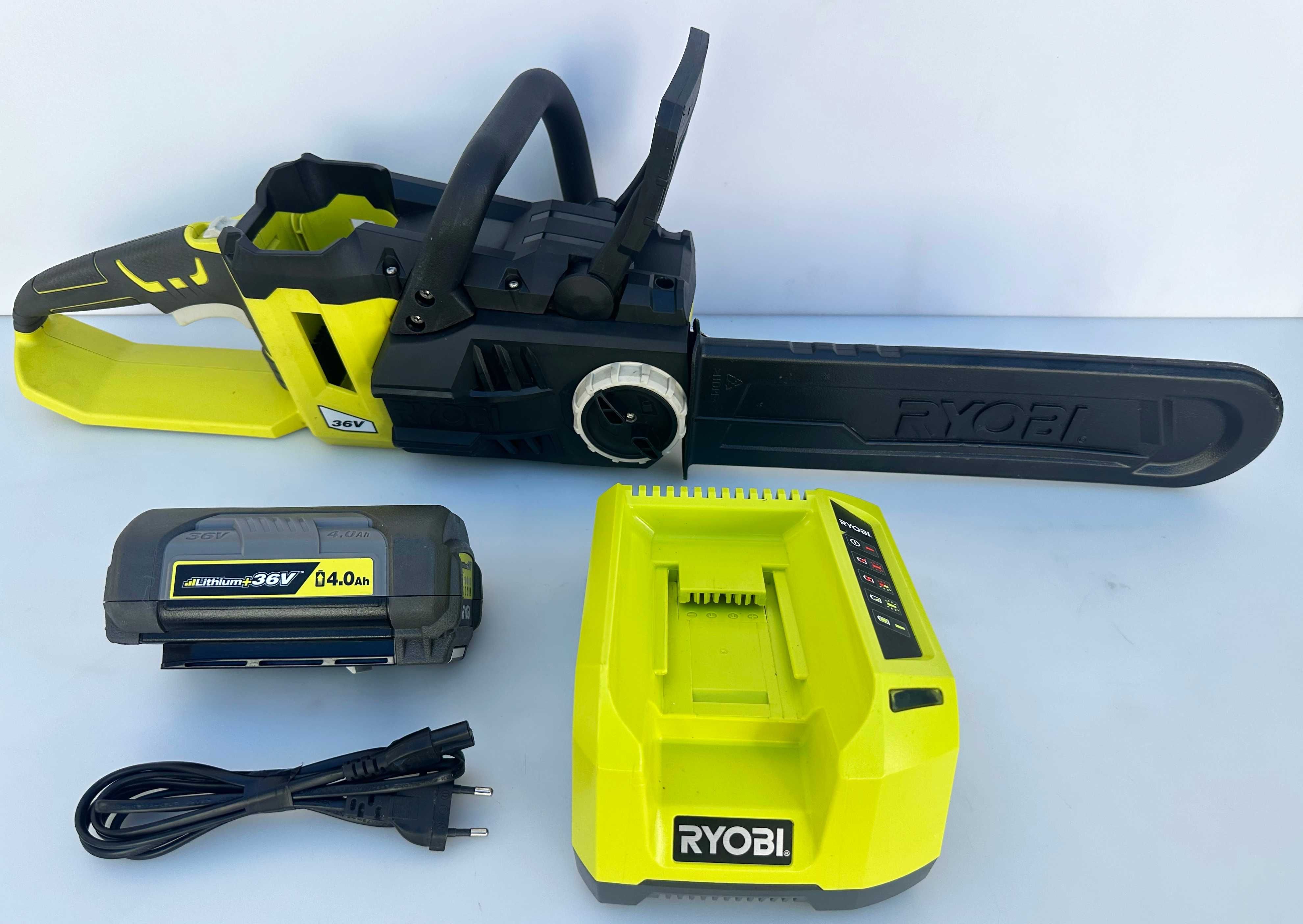 Ryobi RCS36X3550Hi - Мощна акумулаторна резачка за дърва 36V 5.0Ah