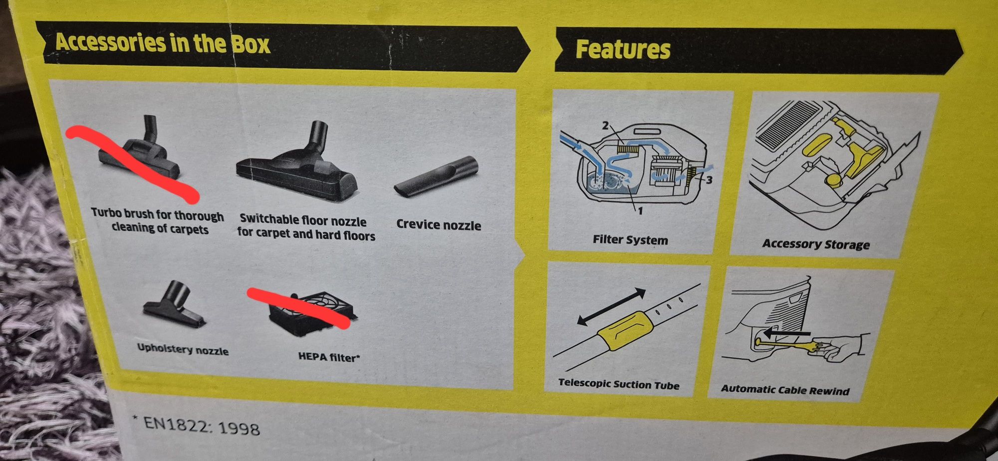 Пылесос karcher DS6 premium