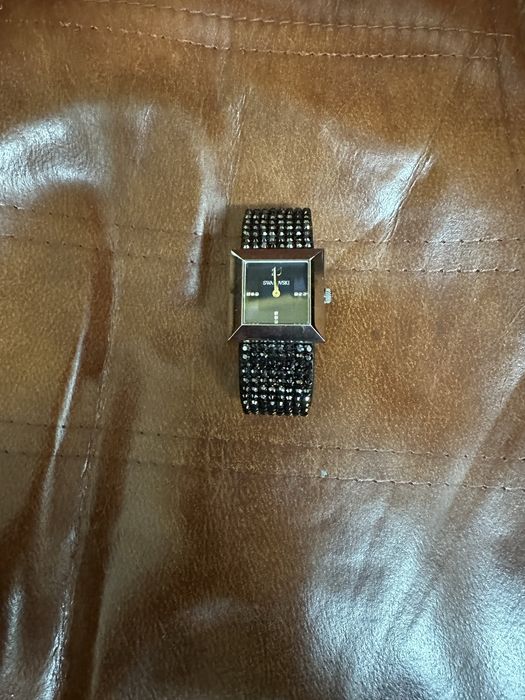 Ceas swarovski black crystal 1079046 dama