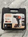 Bormasina cu acumulator Black+Decker 18V 2Ah BCD382D1K