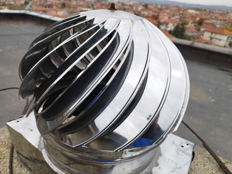 Шапка за комин въртяща инокс Ф 300