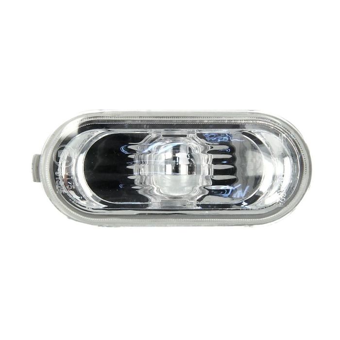 Lampa semnalizare laterala VW Passat B5 1996-10.2003; Polo 6N/6N2/9N 1997-2005; partea Stanga, Dreapta transparent, fara suport bec, TYC