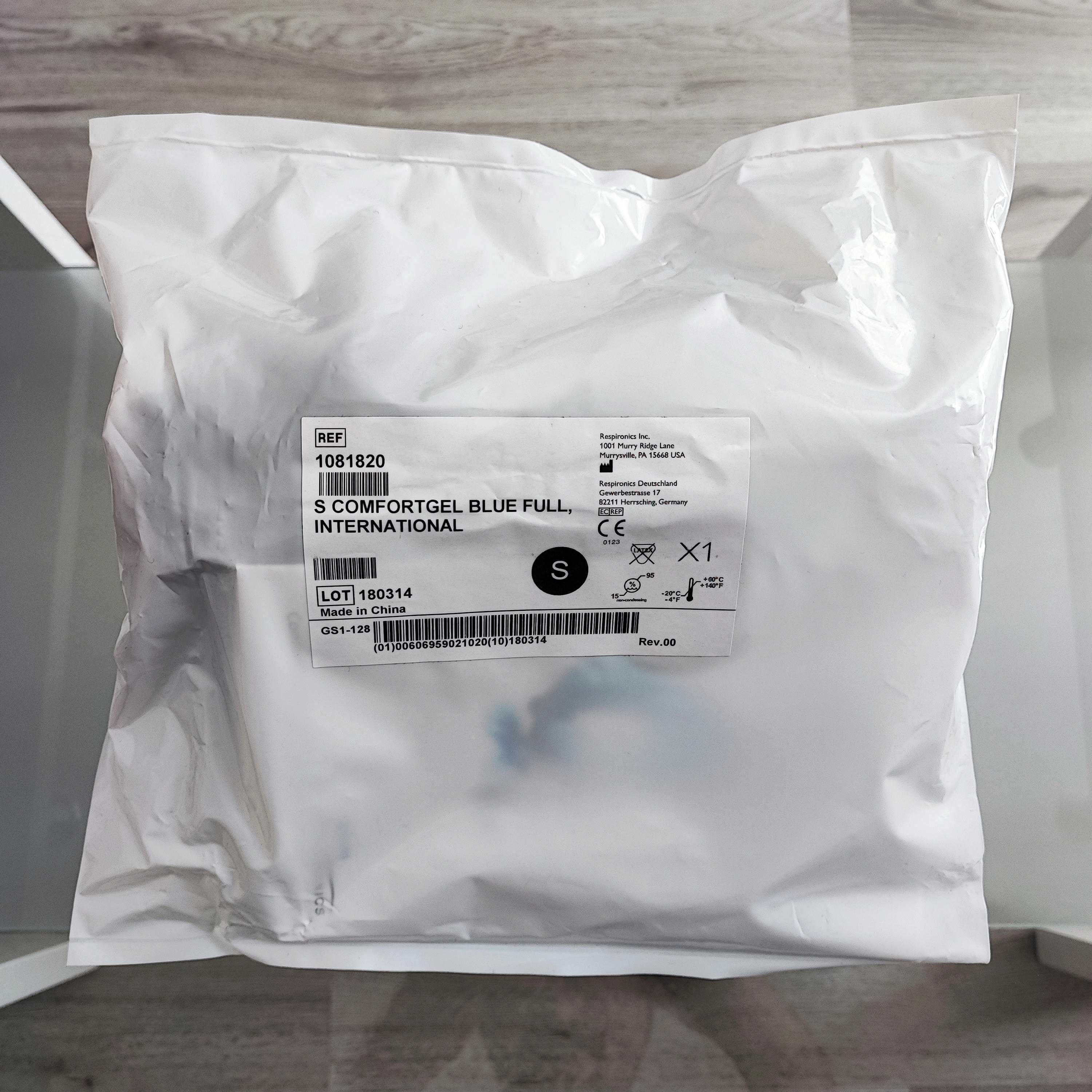 Masca CPAP Full Face Philips Respironics ComfortGel - (S) Nou/Sigilat