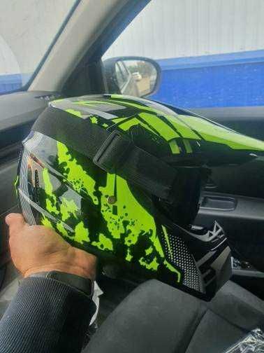 Casti moto off road/atv/enduro   +ochelari cadou