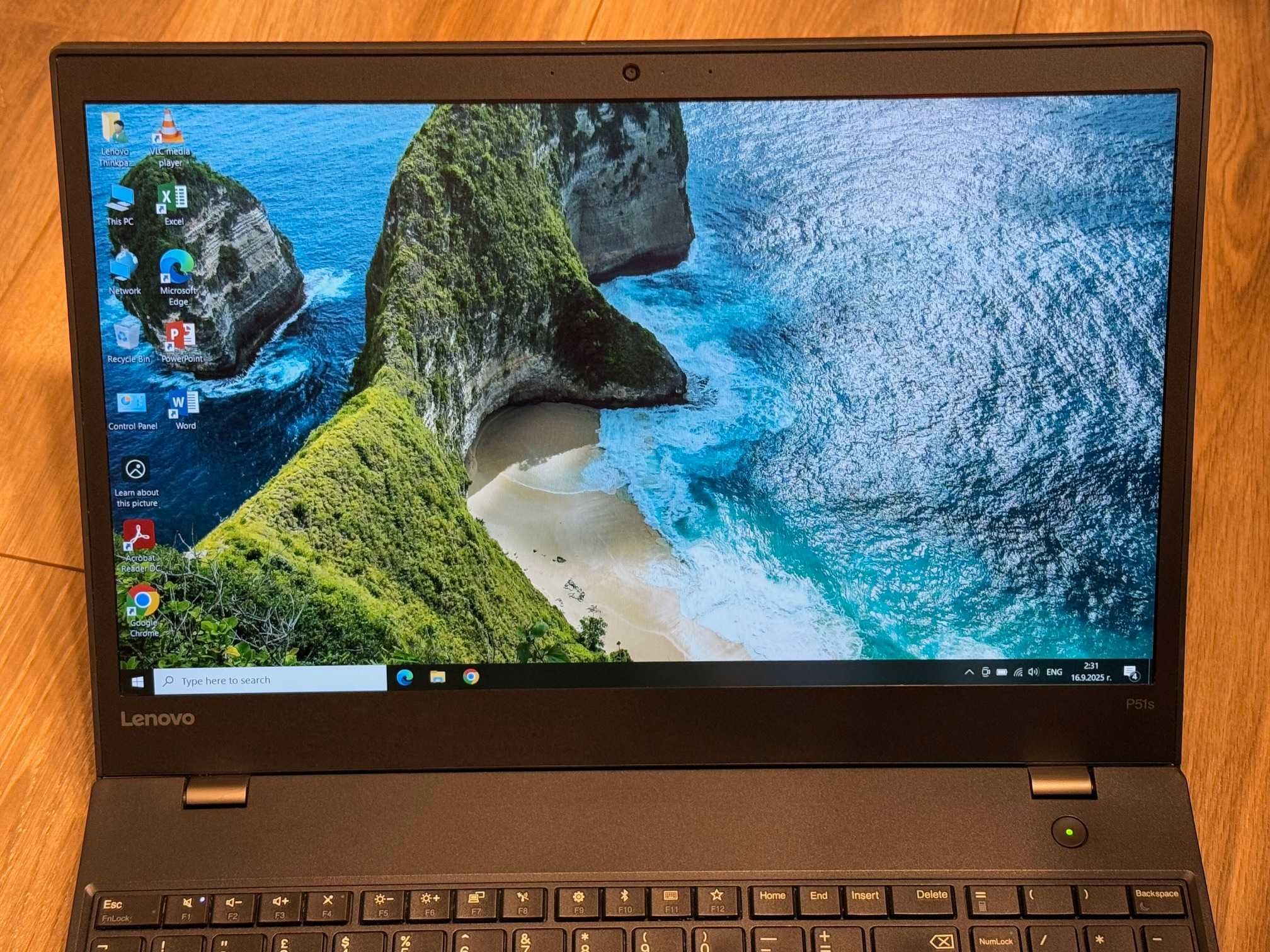 Lenovo Thinkpad P51s запазен I7 7gen/16ram/256gb ssd/Quadro M520