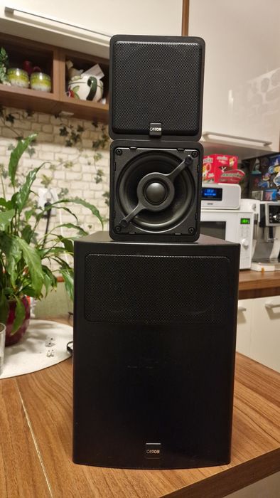Canton subwoofer pasiv cu 2 sateliti